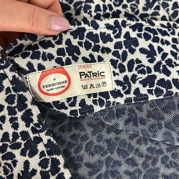 TERSUISSE Vintage Floral Long Sleeve Collared Button-Up Jacket Size M - Picture 4 of 9